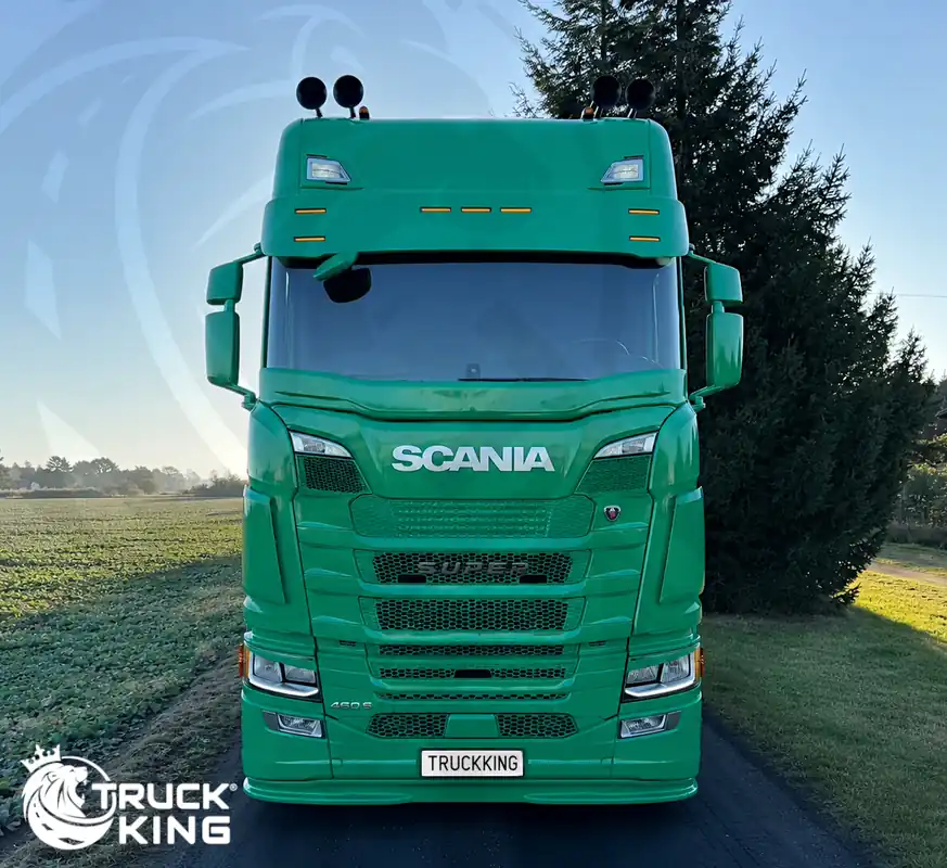 Spoiler pod średni zderzak TruckKing Scania NG z przetłoczeniem Popularny