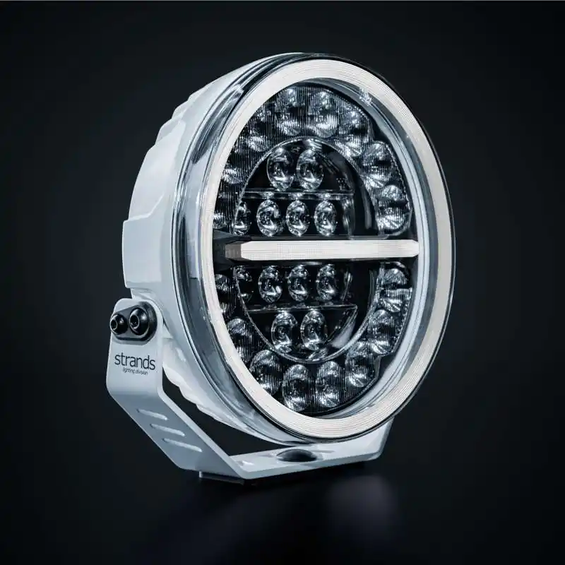 Reflektor dalekosiężny Firefly Driving Light 9" Professional White STRANDS światło pozycyjne białe/pomarańczowe, światło ostrzegawcze Niska cena
