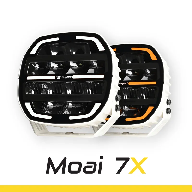 Reflektor dalekosiężny SKYLED Moai 7X White FI171 (136W, biała i pomarańczowa pozycja) R149/R148/R10 - biała obudowa Sprawdź teraz