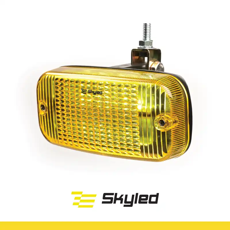 Bestseller Światło pozycyjne SKYLED TALMU LED (cytrynka) 24V - żółty klosz