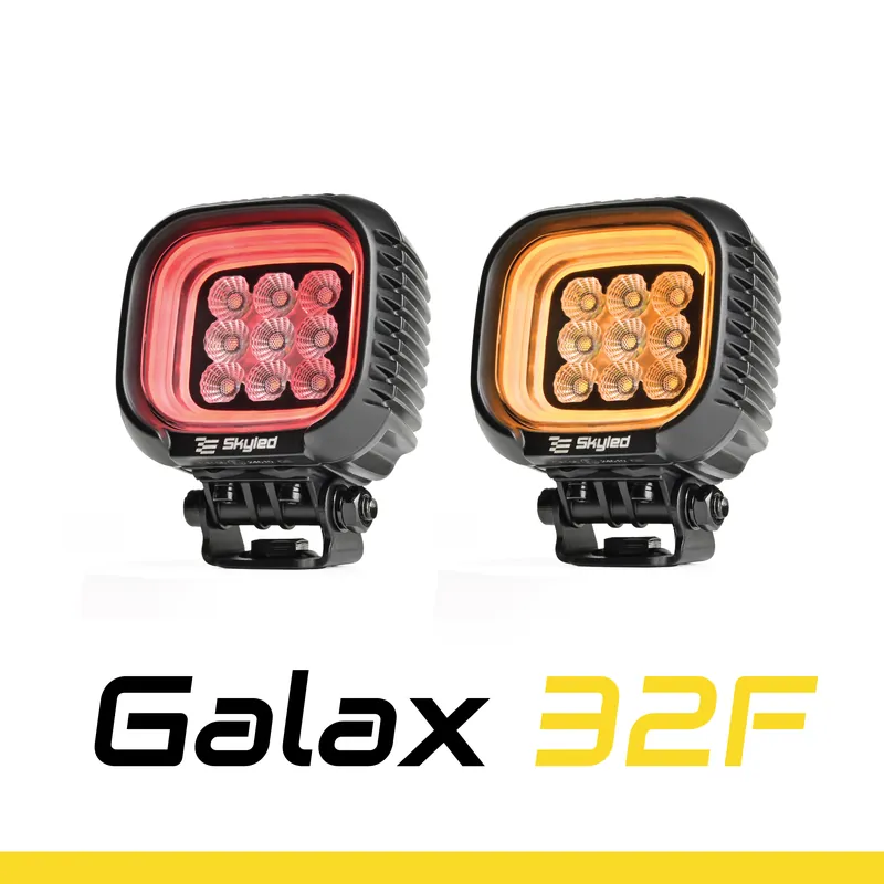 Lampa robocza SKYLED GALAX 32F, 9-32V, 32W pomarańczowa i czerwona pozycja 9-32V (światło rozproszone) Kup teraz