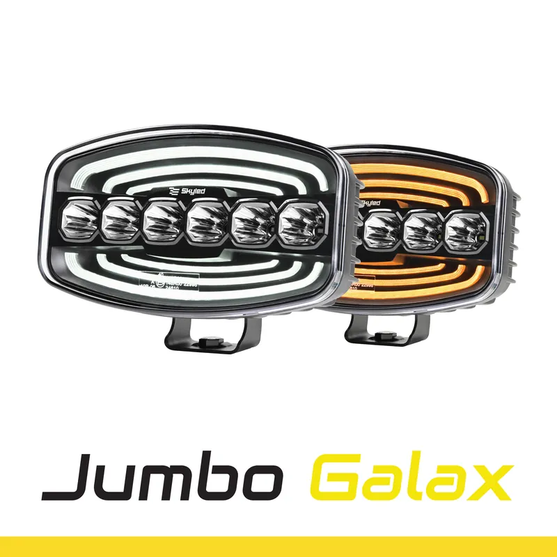 Tani Reflektor dalekosiężny SKYLED Jumbo Galax FULL LED (60W, białe i pomarańczowe światło pozycyjne) R149/R148/R10