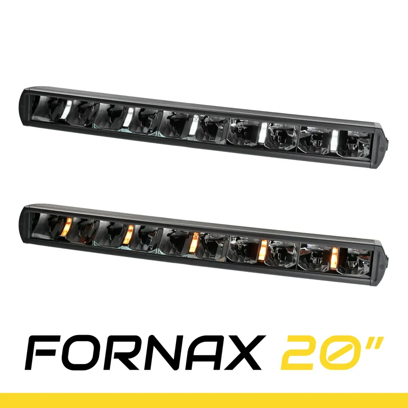 Darmowa dostawa SKYLED FORNAX 20” (523 mm) LED BAR CURVED (łuk) 150W białe i pomarańczowe światło pozycyjne R7/R10/R112