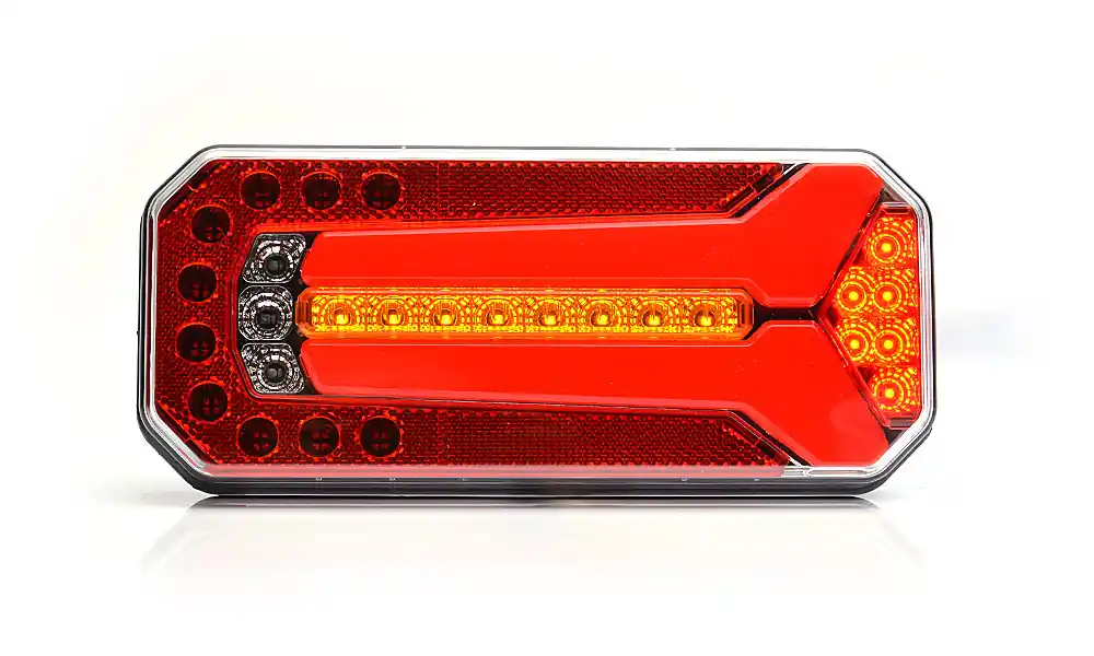 Wyjątkowa oferta Tylna lampa zespolona LED Pozycja/Stop/Kierunkowskaz/Cofania/Przeciwmgielne 12/24V (lewa/prawa) W150
