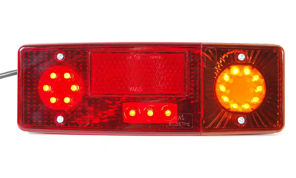 Tylna lampa zespolona LED Pozycja/Stop/Kierunkowskaz/Dolne oświetlenie tablicy (prawa) WE551DP Nie przegap