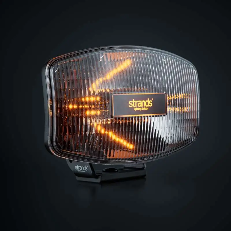 Reflektor dalekosięzny jumbo STRANDS IZE LED OG światło pozycyjne białe/pomarańczowe Wyjątkowa oferta