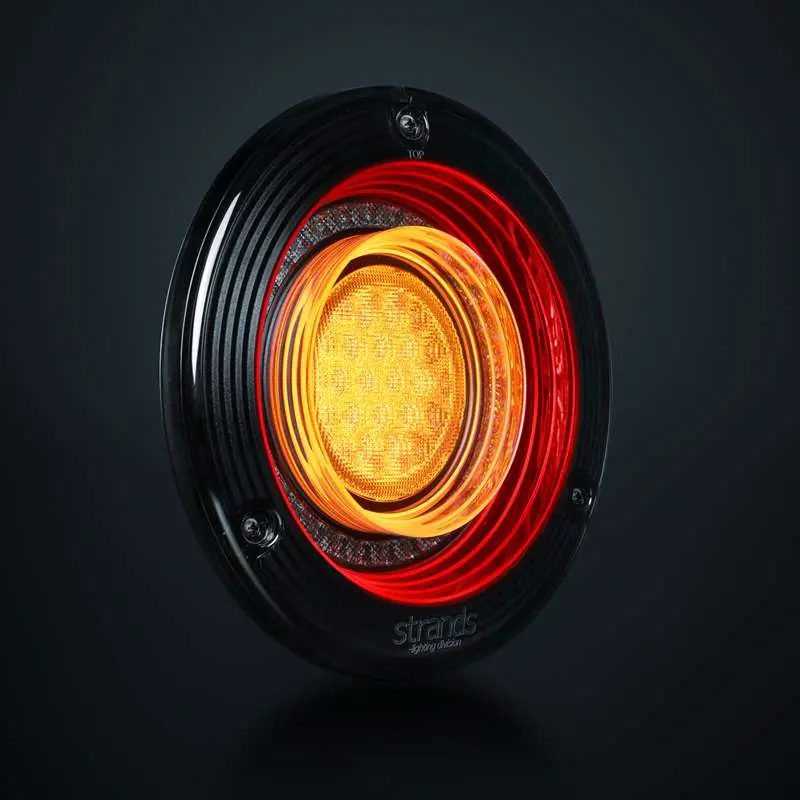 Lampa tylna okrągła STRANDS FOR9T ORBI - światło pozycja/stop/kierunkowskaz Hit cenowy