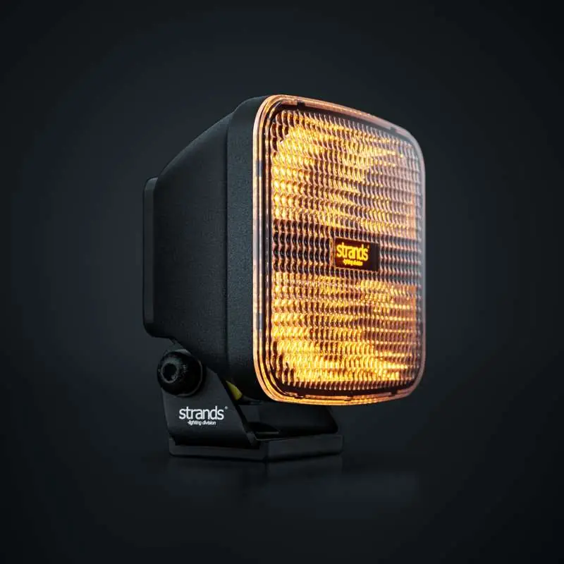 Promocja Lampa robocza IZE LED OG WORK LIGHT 42W Strands ze światłem pozycyjnym (pomarańczowe/czerwone), 42W, 10-36V, 3900lm, światło rozproszone