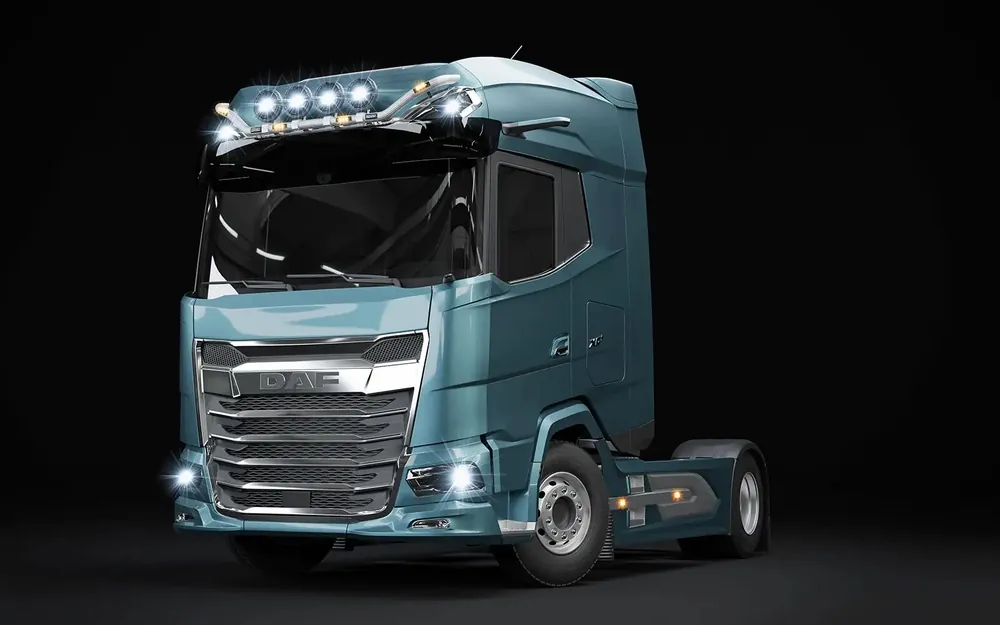 Ostatnia szansa Rama dachowa TOP DAF XG+ 2022-, anodowana, airflow