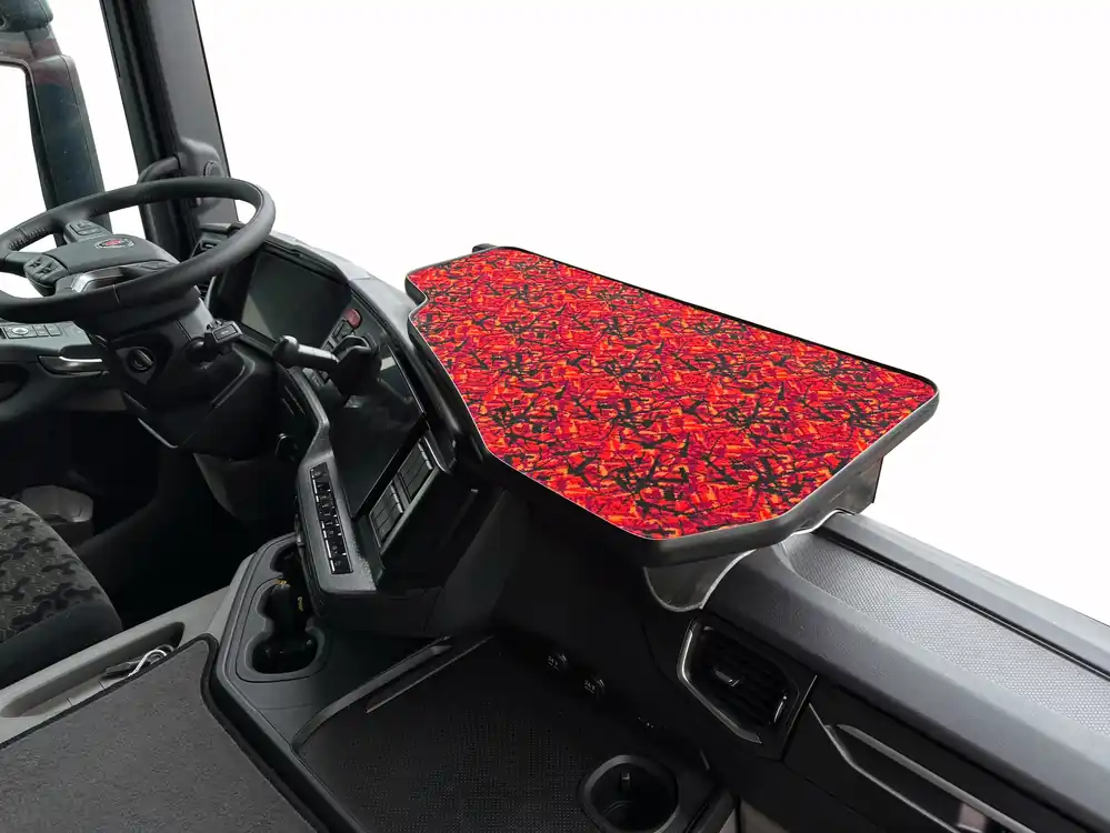 Środkowa półka czerwony duński plusz do Scania NG (2016-) Szybka dostawa