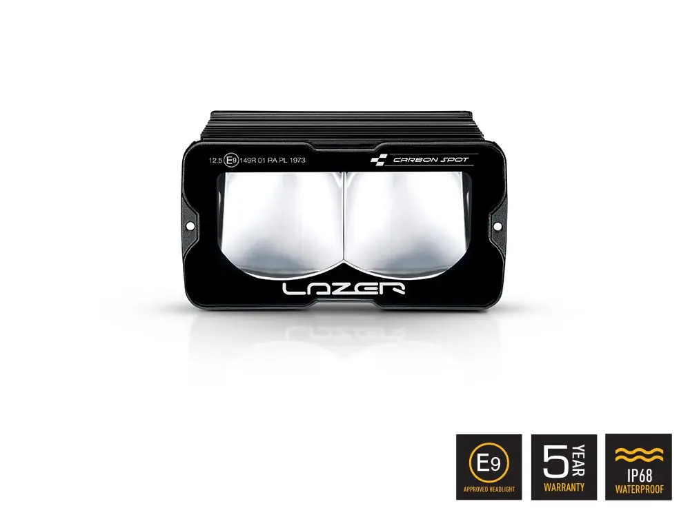 Zamów dziś Lazer Carbon-2 SPOT Lampa LED z białym światłem mijania116 mm 3120 Lm